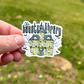 Haunted Library Sticker
