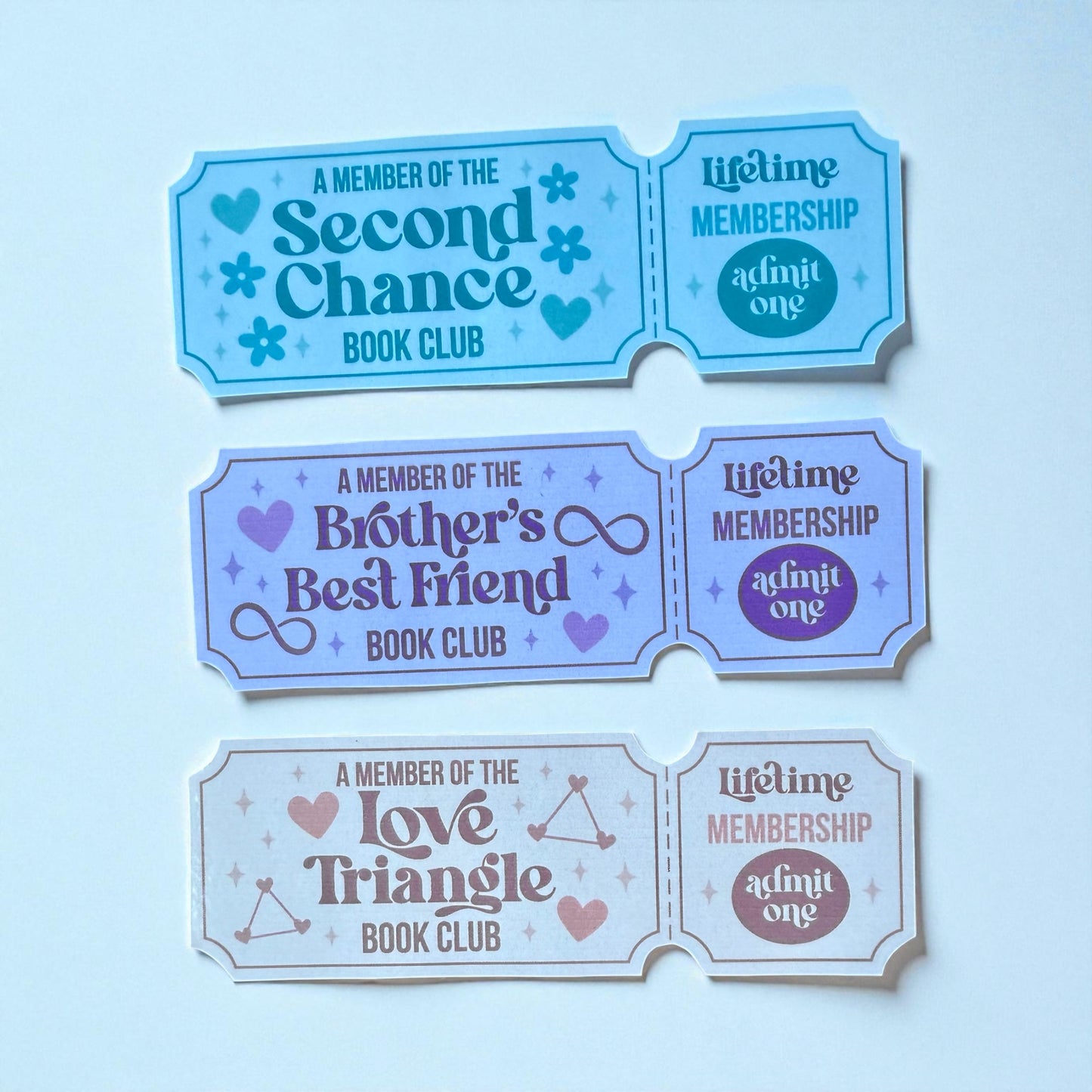 Tropes Ticket Bookmarks