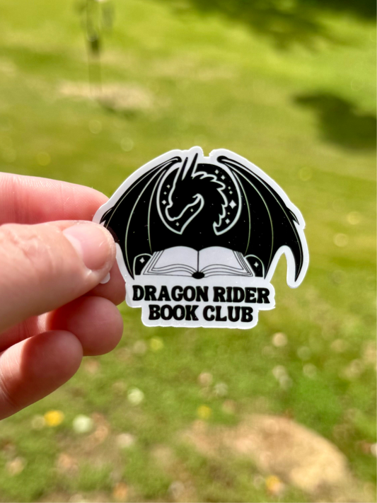 Dragon Rider Book Club Sticker