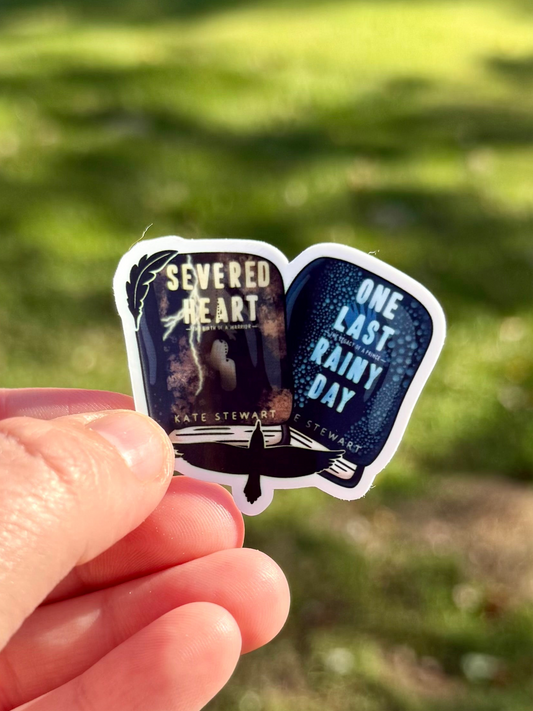 Severed Days Books Sticker