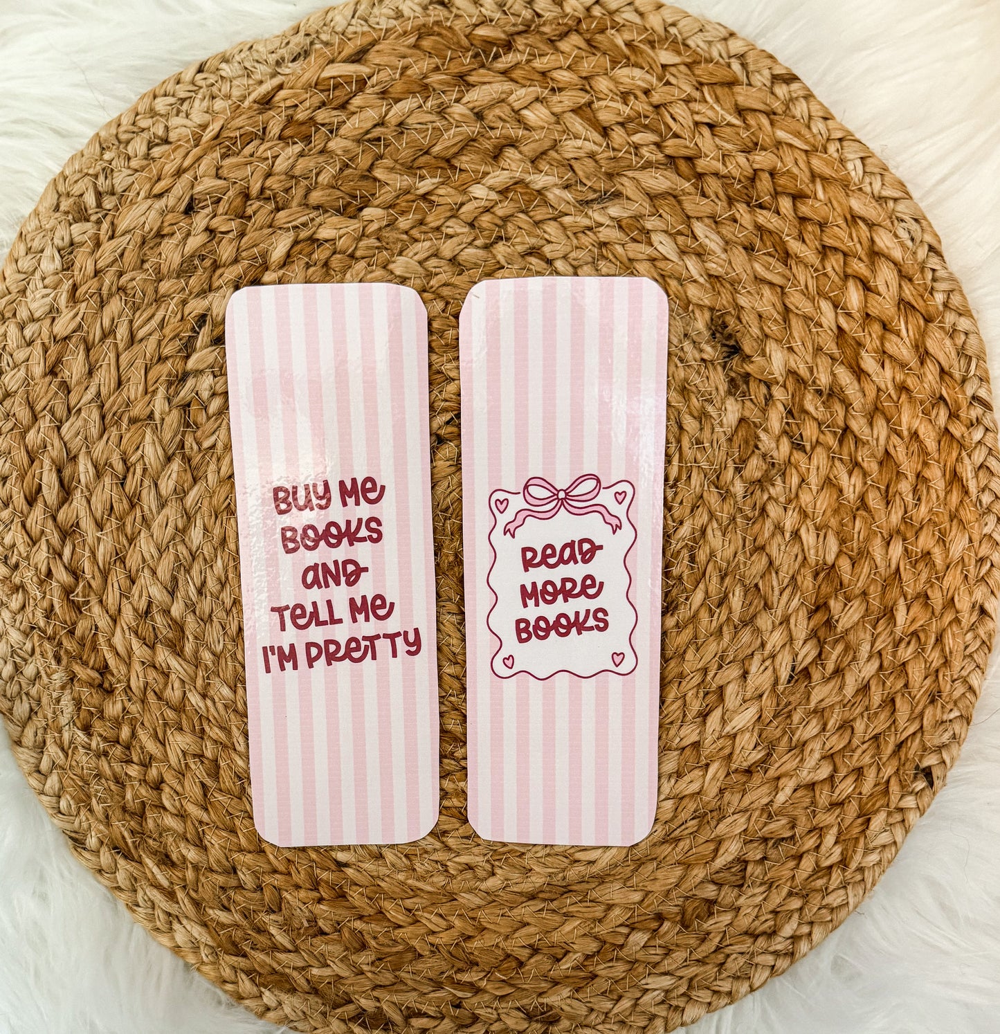 Girly Books Bookmarks