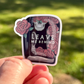 Leave Me Book Sticker