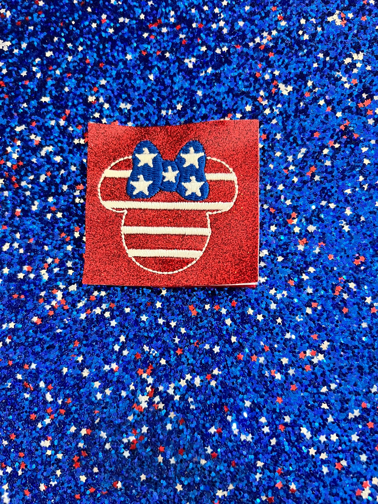 Mouse Purse with Fringe and Feltie