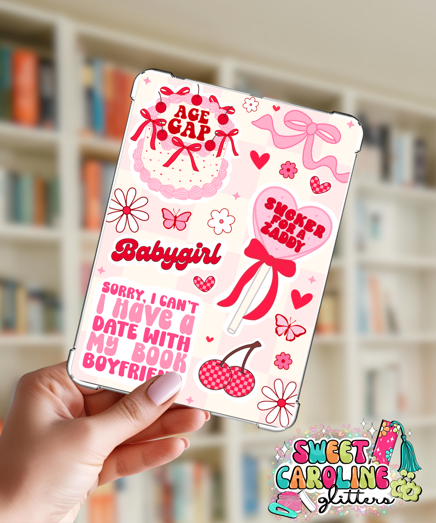 Book Boyfriend Themed Insert