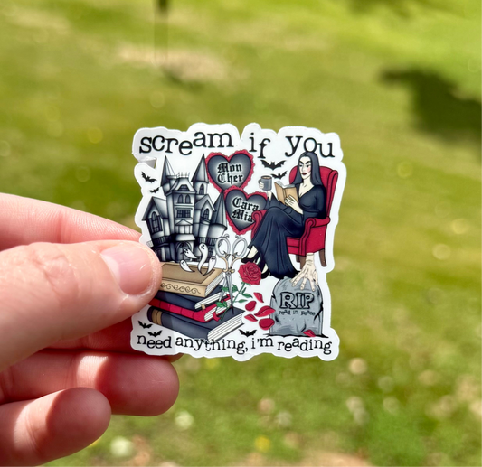 Scream Sticker