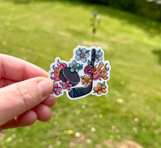 Hockey Sticker