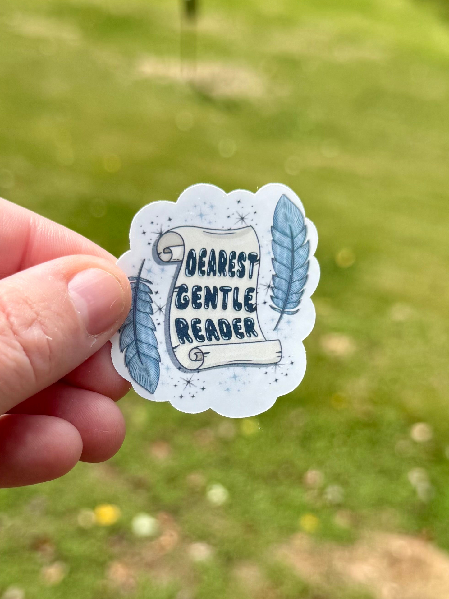 Dearest Gentle Reader Sticker