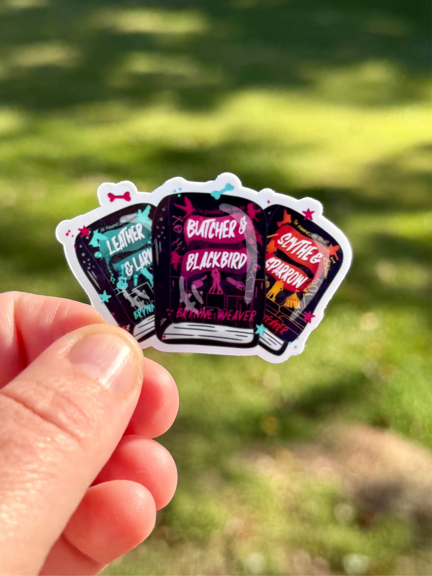 Butcher Books Sticker