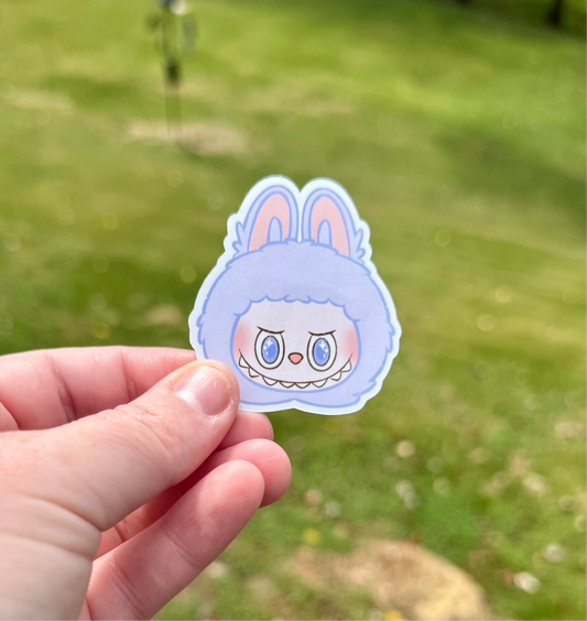 Purple Bubu Sticker