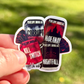 PD Collage of Books Sticker