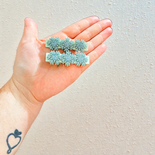 Snowflake Hair Clip