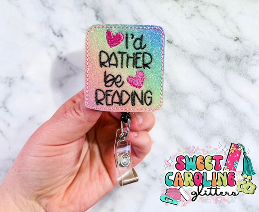I’d Rather Be Reading Feltie
