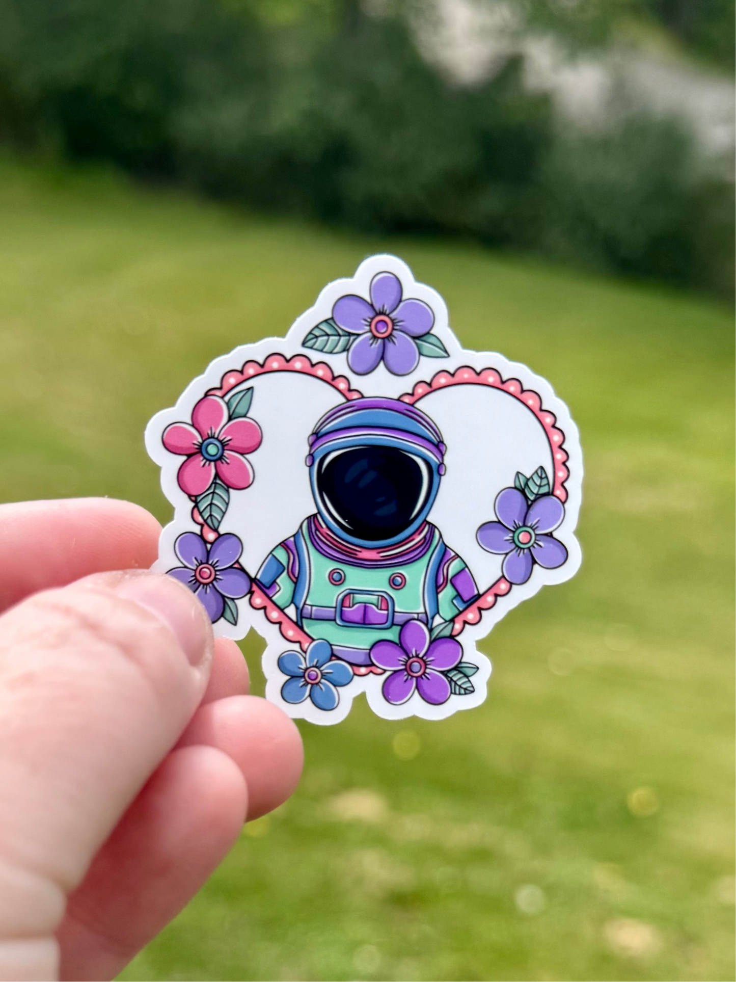 Astronaut Sticker