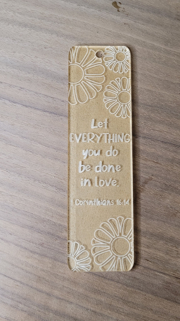 Let Everything You Do Bookmark