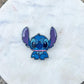 Blue Alien Hair Clip