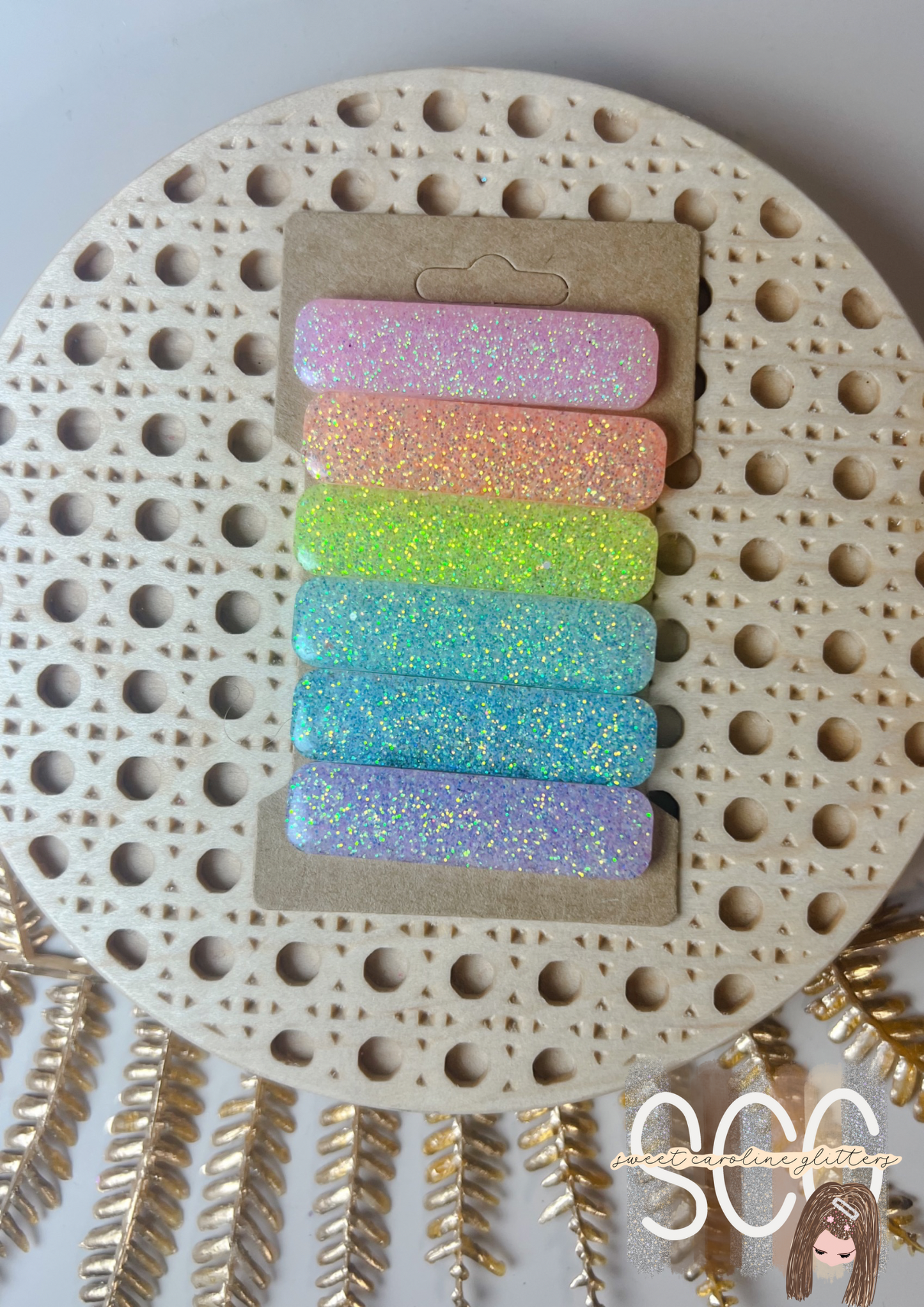 Pastel Rainbow Mini Clip Bundle