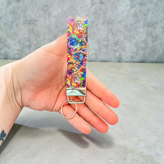 Kpop Wristlet Keychain