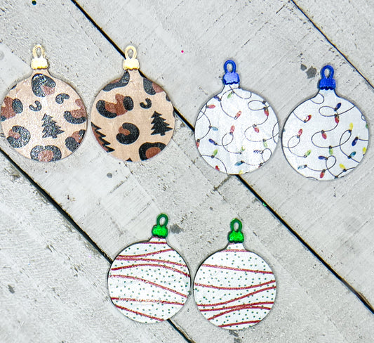 Christmas Acrylic Earrings