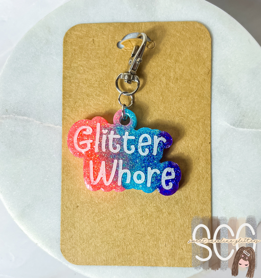 Glitter Keychain