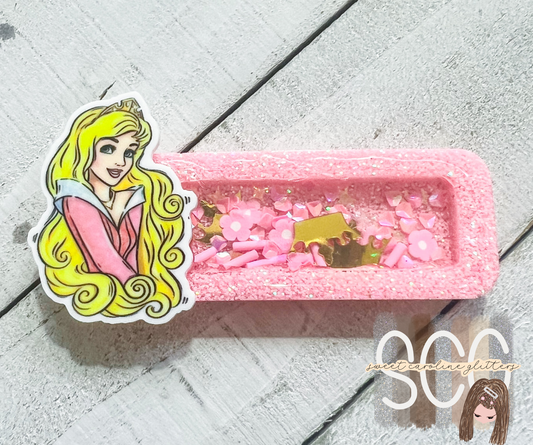 Sleeping Princess Resin Shaker