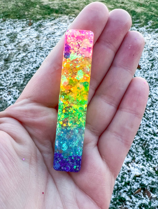 Rainbow Hair Clip